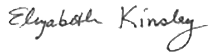 Elizabeth Kinsley Beth Signature
